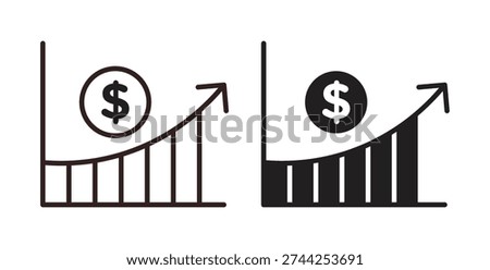 Yield icon Thin Collection. Editable Stroke. Suitable for Websites