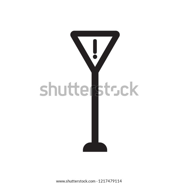 Yield sign icon. Trendy Yield sign logo\
concept on white background from Traffic Signs collection. Suitable\
for use on web apps, mobile apps and print\
media.