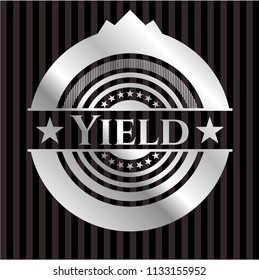 Yield silver emblem