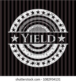  Yield silvery emblem