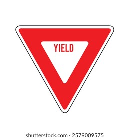 Yield
Traffic Road Regulatory Caution Warning Safety Sign