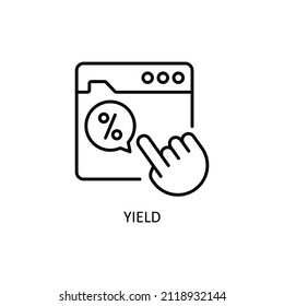 Yield Vector Outline icons for your digital or print projects.