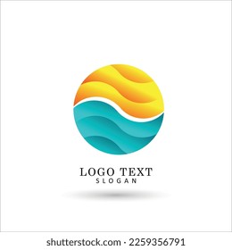 Yin Yang and Balance Logo. Symbol and Icon Vector Template