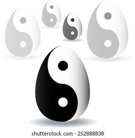 Yin Yang Easter Egg