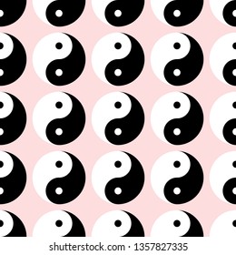 Yin and Yang. Feng Shui. Abstract. Fashion graphics. Vector images.