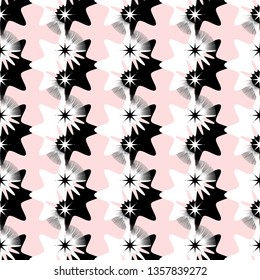 Yin and Yang. Feng Shui. Abstract. Fashion graphics. Vector images.