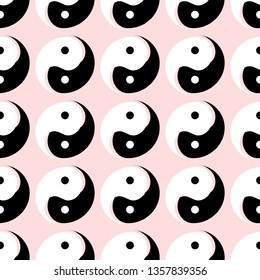 Yin and Yang. Feng Shui. Abstract. Fashion graphics. Vector images.