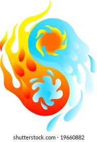 Yin and Yang - Fire and Water