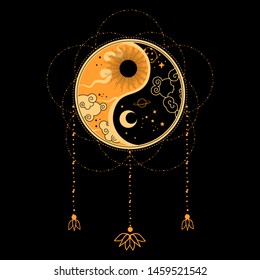 Sun Moon Mandala Images Stock Photos Vectors Shutterstock