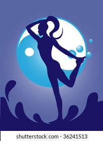 Yin yang girl