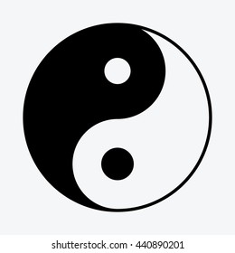 Yin Yang icon.