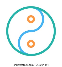 Yin yang icon