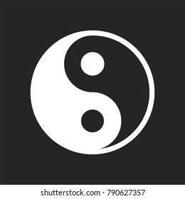 Yin yang icon