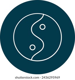 Yin Yang Icon Design For Personal And Commercial Use