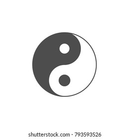 Yin Yang icon. Elements of Chinese culture icon. Premium quality graphic design icon. Baby Signs, outline symbols collection icon for websites, web design, mobile app on white background