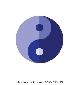 Yin Yang Icon for Graphic Design Projects