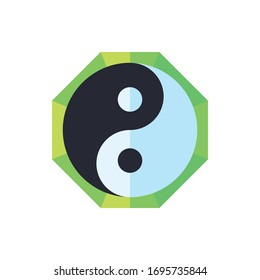 Yin Yang Icon for Graphic Design Projects