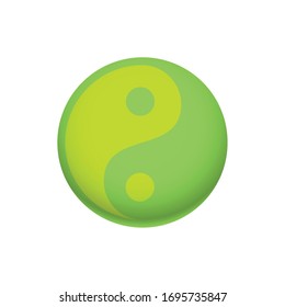 Yin Yang Icon for Graphic Design Projects