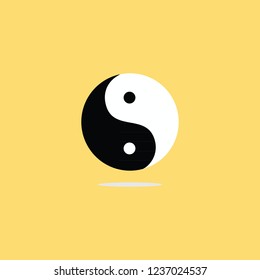 yin yang icon logo