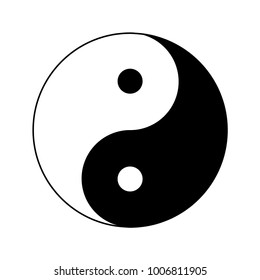 yin yang icon, ying yang symbol