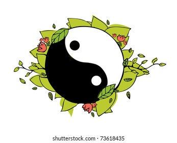 yin yang illustration