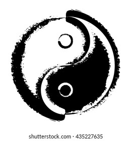 Yin and yang ink