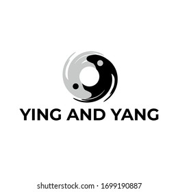 Yin and yang logo for chinese
symbolism to balance
