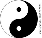 Yin Yang mark, Taiji diagram icon