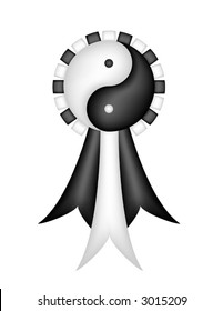 Yin Yang Ribbon (with gradient mesh)