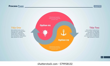 Yin Yang Sign Options Slide Template