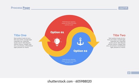 Yin Yang Sign Options Slide Template