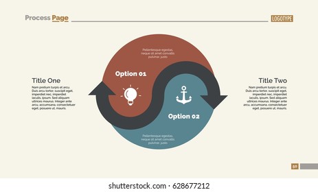 Yin Yang Sign Options Slide Template