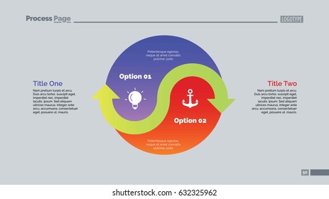 Yin Yang Sign Options Slide Template