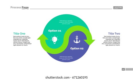 Yin Yang Sign Options Slide Template