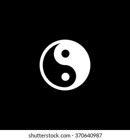 Yin Yang Single Icon