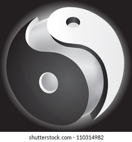 Yin yang symbol