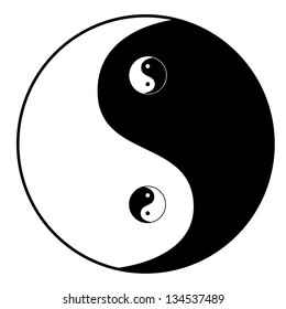 Yin yang symbol