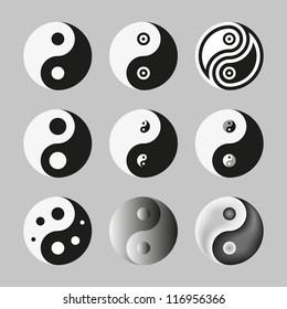 Yin yang, symbol of balance and harmony