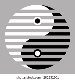 Yin yang, symbol of balance and harmony