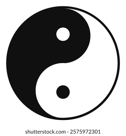 yin yang symbol chinese new year element