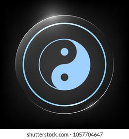 Yin yang symbol of harmony and balance