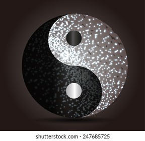 Yin Yang, symbol of harmony and balance