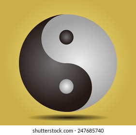 Yin Yang, symbol of harmony and balance