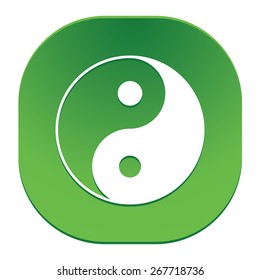 Yin yang symbol of harmony and balance.