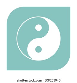 Yin yang symbol of harmony and balance