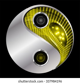 Yin Yang, symbol of harmony and balance