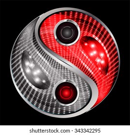 Yin Yang, symbol of harmony and balance