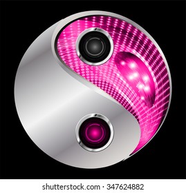 Yin Yang, symbol of harmony and balance