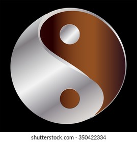 Yin Yang, symbol of harmony and balance