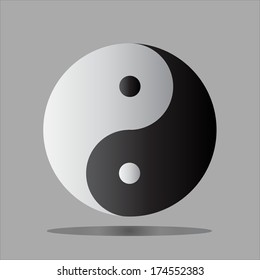 Yin Yang symbol of South Korea.